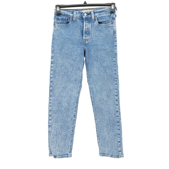 Levi's Denim - Levis Premium Denim Jeans SZ 26 Wedgie Straight Classic Clean Girl Soft Girl